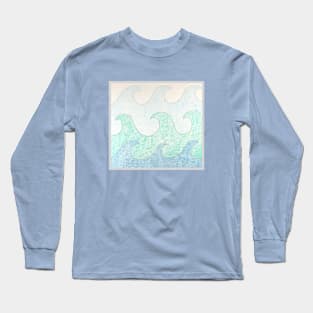 Curly Waves Long Sleeve T-Shirt